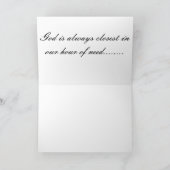 お前の最も深い悔やみや弔慰だ カード (内部)