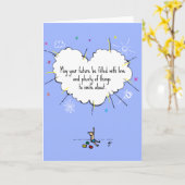 お前の未来が愛で満たされるように カード (黄色い花)