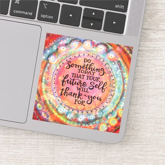 お前の未来は感謝する感動的 シール (詳細)