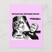 お前の村が呼び出した恋しく思ら、彼らは馬鹿だ ポストカード (正面)