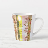 お前の業は皆お前を賞める カフェラテマグ (右)