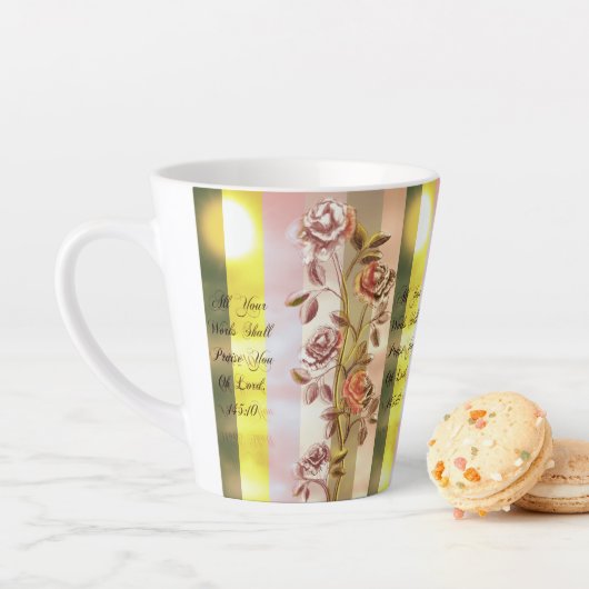 お前の業は皆お前を賞める カフェラテマグ (インサイチュ)