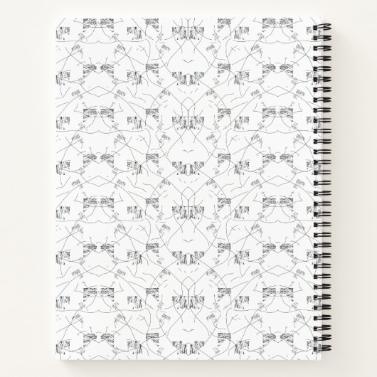 お前の次素晴らしのアイディアは家に値すスタイリッシュる ノートブック (裏面)