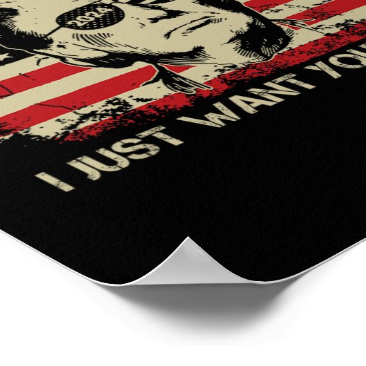 お前の気に事は嫌だ投票トランプ2 ポスター (角)