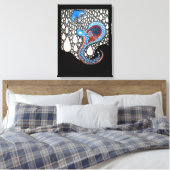 お前の涙全部捕らえてやる キャンバスプリント (インサイチュ (寝室))