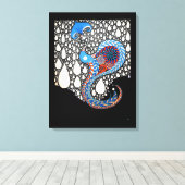 お前の涙全部捕らえてやる キャンバスプリント (インサイチュ (ウッドフロア))