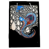 お前の涙全部捕らえてやる ミディアムペーパーバッグ (正面)