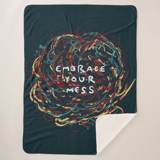 お前の混乱を受け入れる シェルパブランケット (正面)