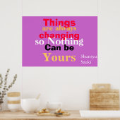 お前の物は無い ポスター (キッチン)