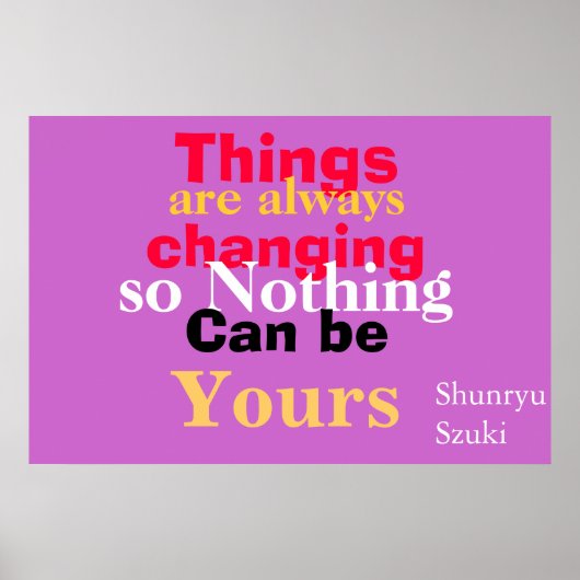 お前の物は無い ポスター (正面)