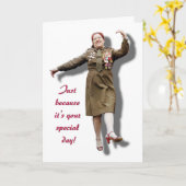 お前の特別な日だから カード (黄色い花)