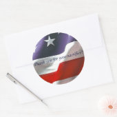 お前の犠牲ありがとう！ ラウンドシール (封筒)