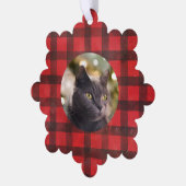 お前の猫カスタマイズとバッファロー オーナメントカード (左)