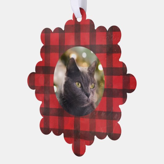 お前の猫カスタマイズとバッファロー オーナメントカード (左)