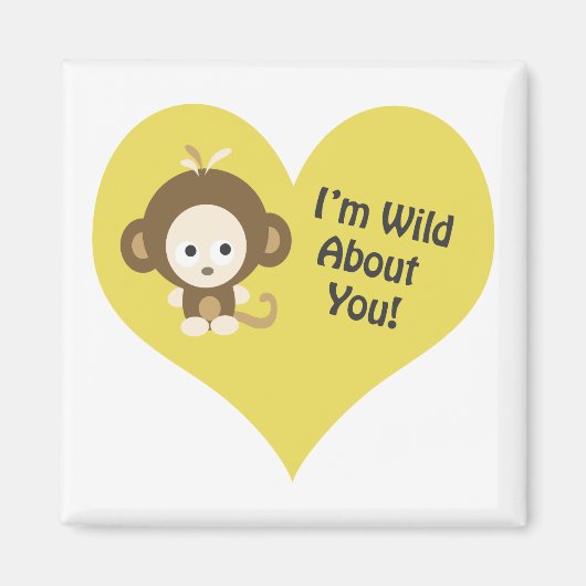 お前の猿は大嫌いだ マグネット (正面)