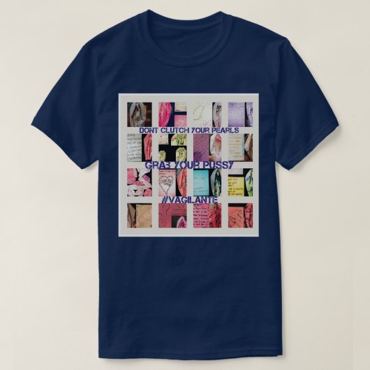 お前の真珠を掴むな Tシャツ (デザイン正面)