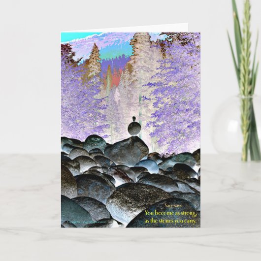 お前の石運だ カード (正面)