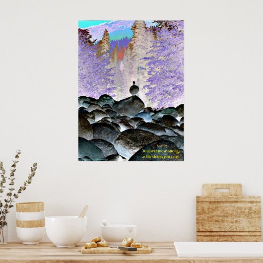 お前の石運だ ポスター (キッチン)