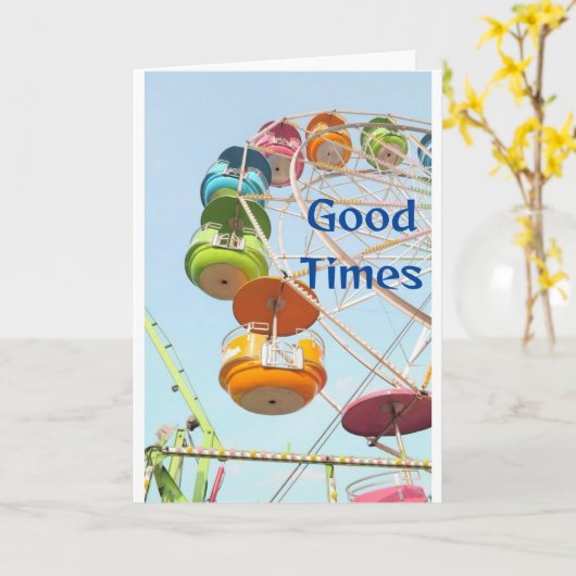 お前の祝誕生日だ** カード (黄色い花)