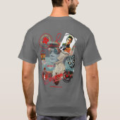 お前の神デザイン Tシャツ (裏面)