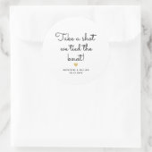 お前の結婚の約束を結んだ ラウンドシール (バッグ)