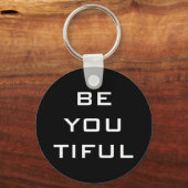 お前の美しいシンプル姿を キーホルダー (正面)