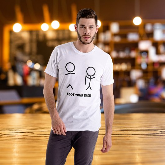 お前の背中は取った Tシャツ
