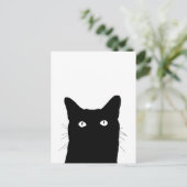 お前の色クリックを選ぶのが猫だ ポストカード (スタンド正面)