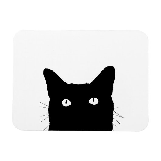 お前の色クリックを選ぶのが猫だ マグネット (横)