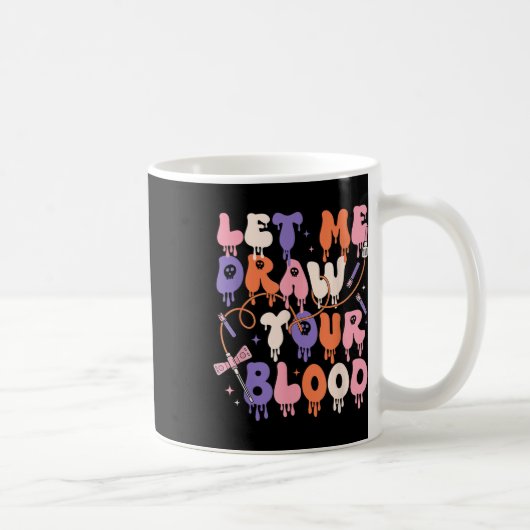 お前の血を引いておもしろいくれ コーヒーマグカップ (右)