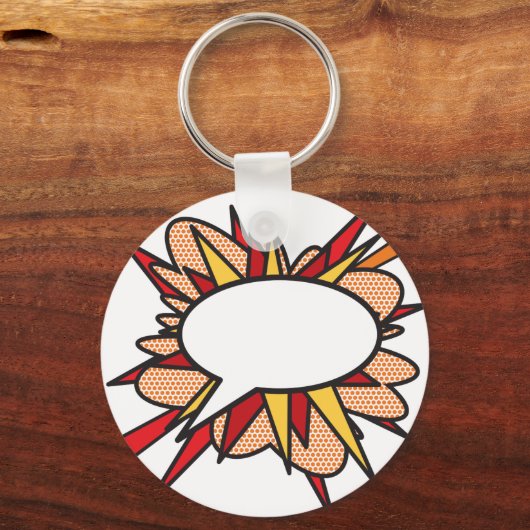 お前の言うとおりにしろ吹き出し キーホルダー (正面)