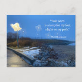 「お前の言葉は俺の足感動的だ ポストカード (正面)