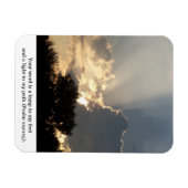 お前の言葉は神のランプの指だ マグネット (横)