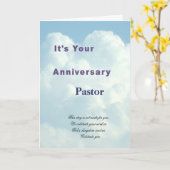 お前の記念日の牧師だ カード (黄色い花)