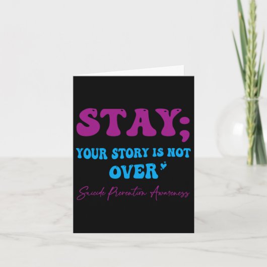 お前の話は安房の自殺防止を超えてはいない カード (正面)
