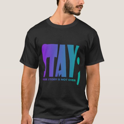 お前の話は安房の自殺防止を超えてはいない Tシャツ (正面)