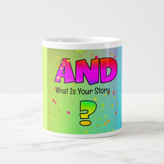 お前の話は？ ジャンボコーヒーマグカップ (正面)
