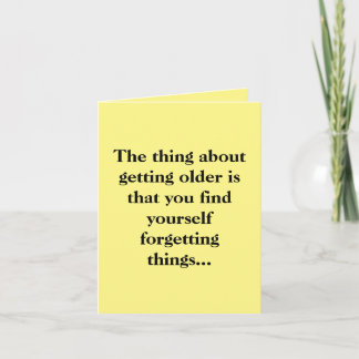 お前の誕生日か俺の？カード カード