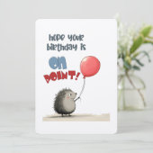 お前の誕生日が近づいたら！ | とげのあるカード 招待状 (スタンド正面)