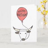 お前の誕生日だ！ カード (黄色い花)