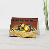 お前の誕生日だ！ カード (正面)