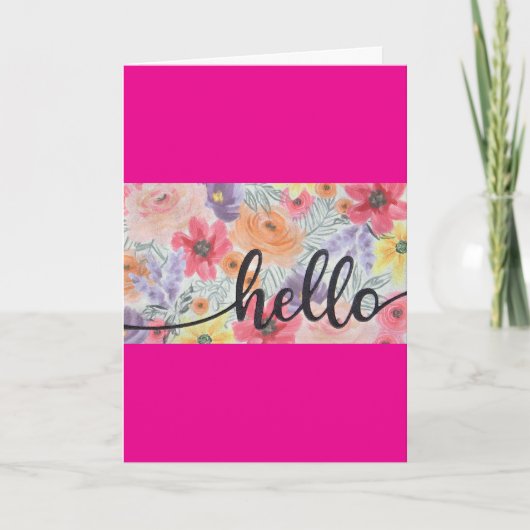 お前の誕生日には「望み通り」 カード (正面)