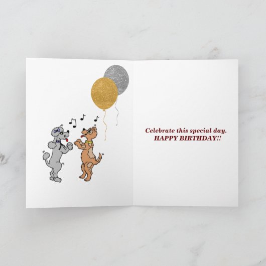 お前の誕生日は踊る用意がある カード (内部)