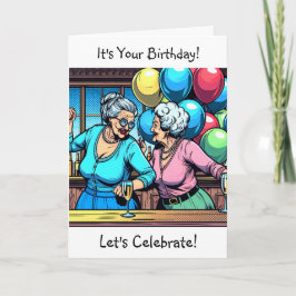 お前の誕生日よ祝う | Over the Hill カード