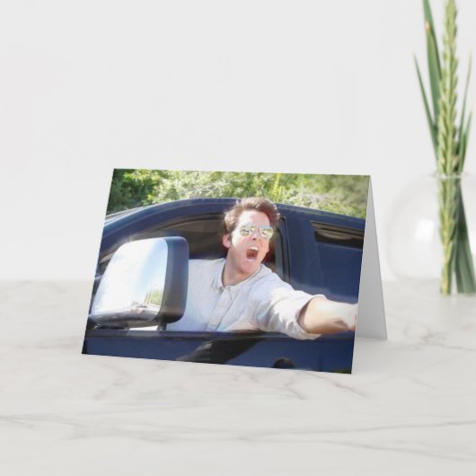 「お前の誕生日物を盗む」 カード (正面)