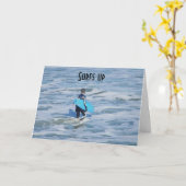 お前の誕生日! カード (黄色い花)