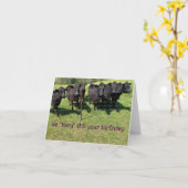 お前の誕生日 カード (黄色い花)