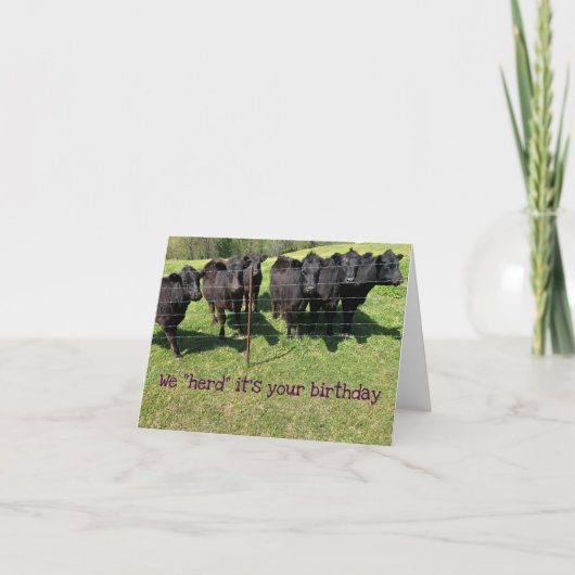 お前の誕生日 カード (正面)