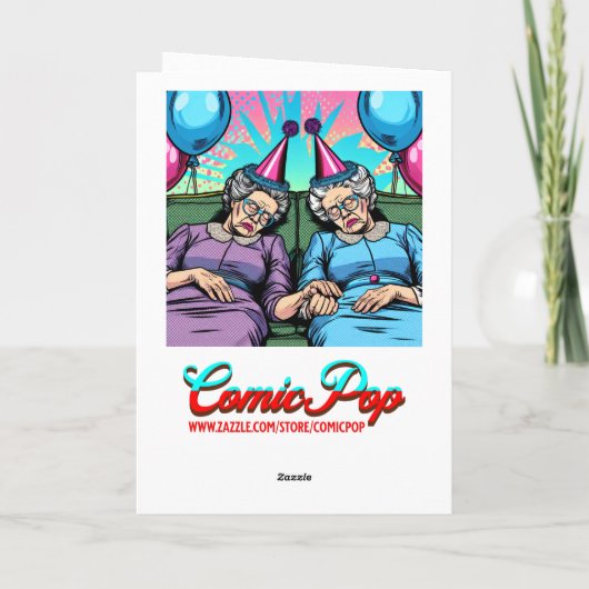 お前の誕生日!ラトルを振って行こう カード (裏面)