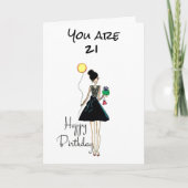 **お前の誕生日!!!!**21****** カード (正面)